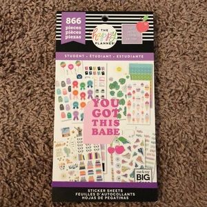 Student Sticker Book